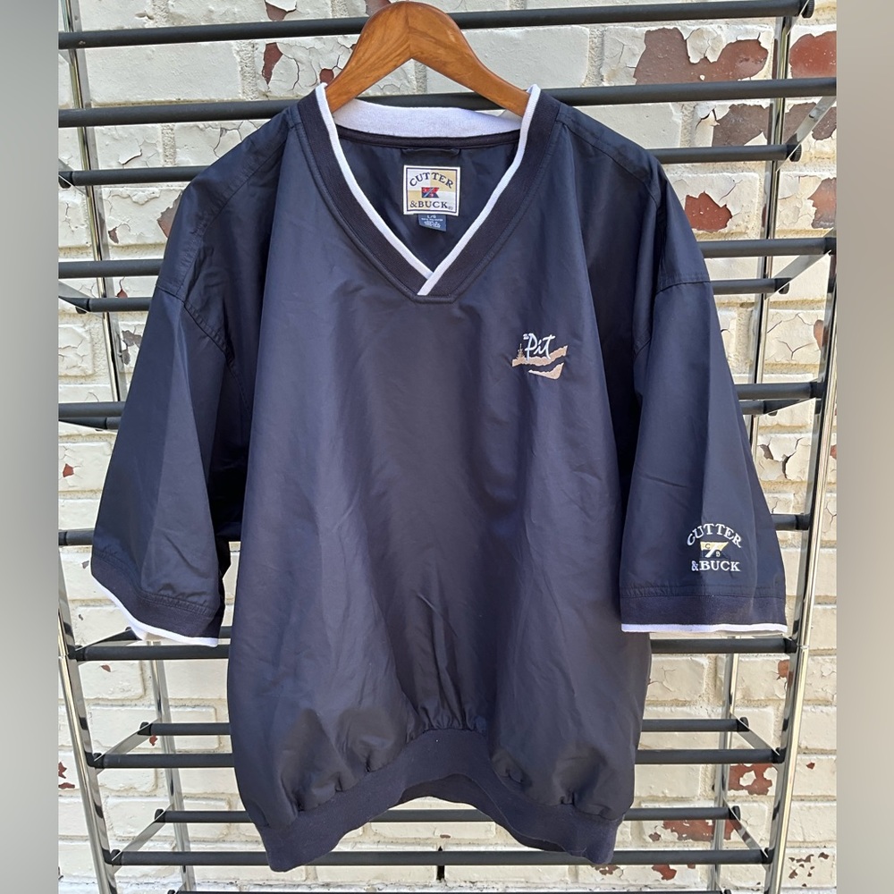 Cutter&Buck “The Pit” Polyester Pullover; Navy